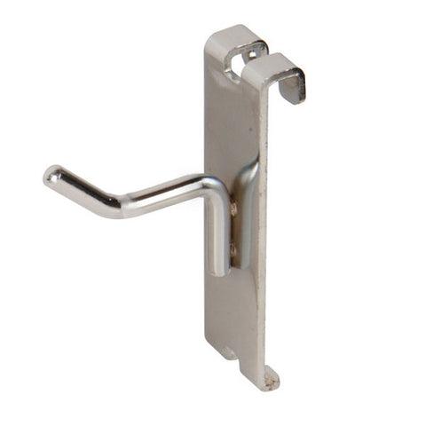 Special Offer 1'' to 12'' Deluxe Slatwall Hook Peg Hook Gridwall Hook - White/Black/Chrome @ 100 PCS Per Carton