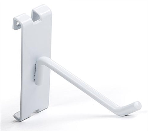 Special Offer 1'' to 12'' Deluxe Slatwall Hook Peg Hook Gridwall Hook - White/Black/Chrome @ 100 PCS Per Carton