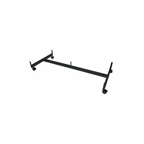 Special Offer 48"L x 24”W Gridwall Gondola Base With Casters - Black @1PCS Per Carton