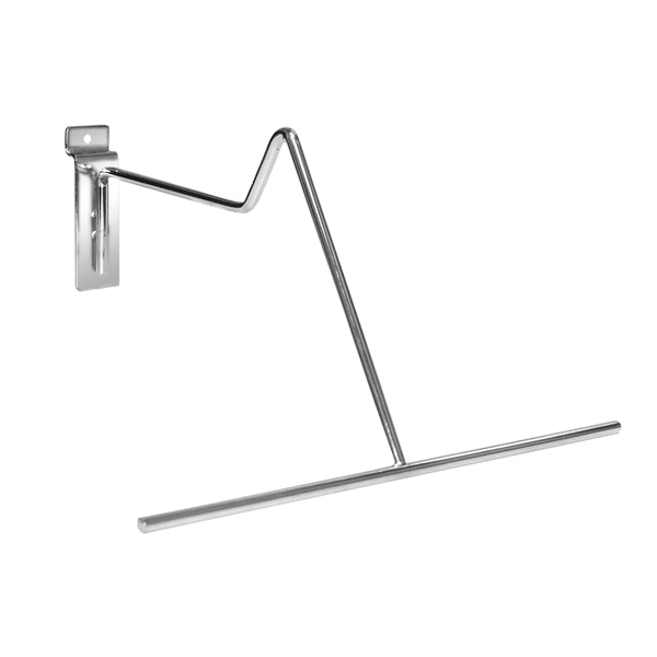 Special Offer Hat Holder Display With Slatwall Plate - Chrome @ 50PCS Per Carton