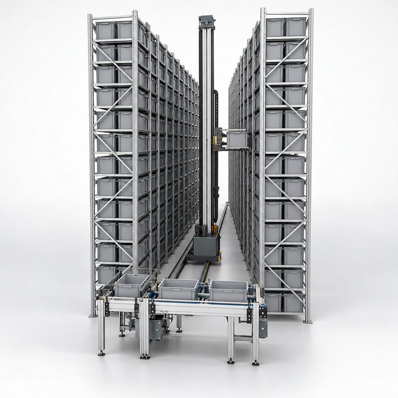 Miniload AS/RS product concept render