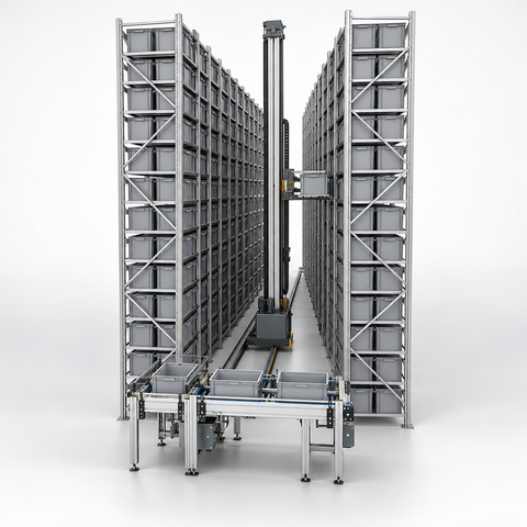 Miniload AS/RS product concept render