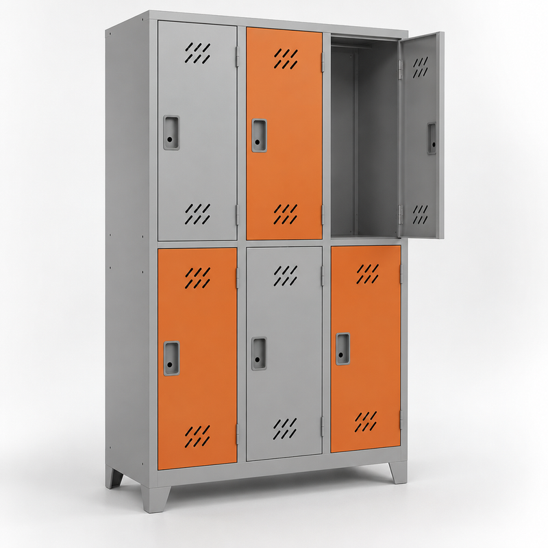 Steel Lockers product concept render