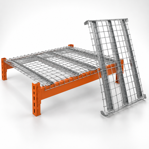 Wire Mesh Decking product concept render