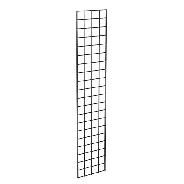 1’W x 5'H Grid Wall Panel 5 Gauge - White/Black/Chrome @3 PCS Per Carton