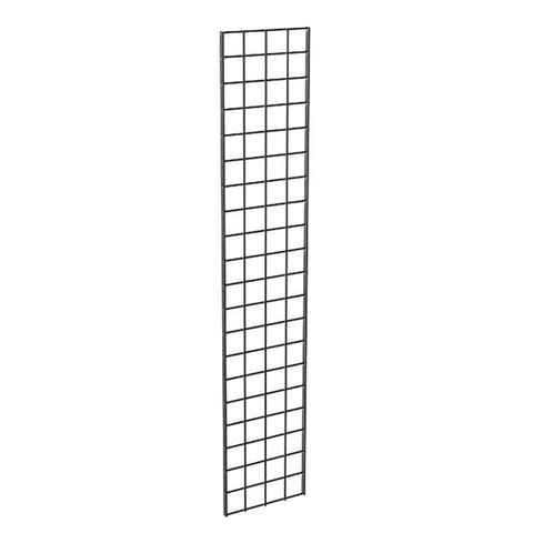 1’W x 5'H Grid Wall Panel 5 Gauge - White/Black/Chrome @3 PCS Per Carton