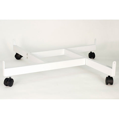 36”L  x  36”W 4 Ways Grid Base With Casters - Black/White/Chrome @4 PCS Per Carton