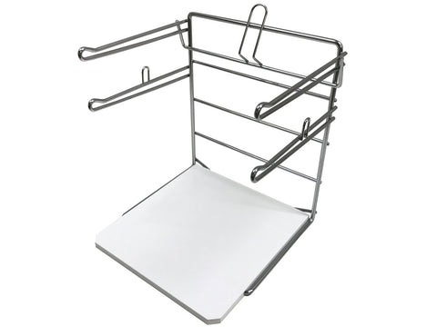 12"W x 12"L x 16"H Bagging Stand Rack T - Shirt Handle Bag Holder Rack - Chrome @5 PCS Per Carton