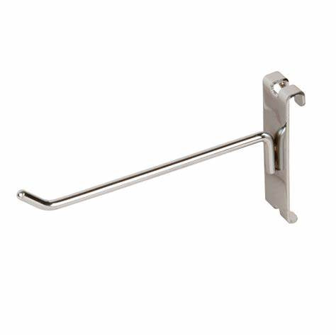 2'' to 12'' Gridwall Hook Peg Hook White/Black/Chrome @ 100 PCS Per Carton