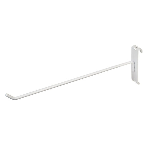 Special Offer 1'' to 12'' Deluxe Slatwall Hook Peg Hook Gridwall Hook - White/Black/Chrome @ 100 PCS Per Carton