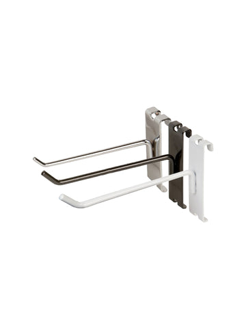 2'' to 12'' Gridwall Hook Peg Hook White/Black/Chrome @ 100 PCS Per Carton