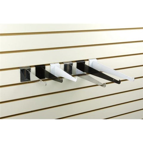 8''-10'' knife Bracket Shelf Bracket For Slat Wall- Black/White/Chrome @50PCS Per Carton