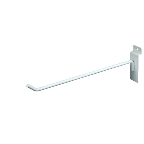 Special Offer 1'' to 12'' Deluxe Slatwall Hook Peg Hook Gridwall Hook - White/Black/Chrome @ 100 PCS Per Carton