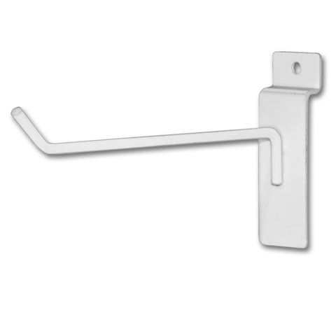 Special Offer 1'' to 12'' Deluxe Slatwall Hook Peg Hook Gridwall Hook - White/Black/Chrome @ 100 PCS Per Carton