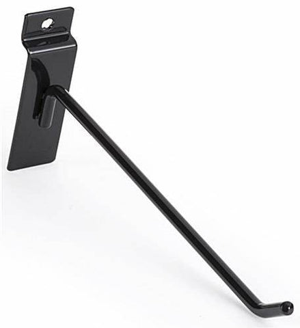 Special Offer 1'' to 12'' Deluxe Slatwall Hook Peg Hook Gridwall Hook - White/Black/Chrome @ 100 PCS Per Carton