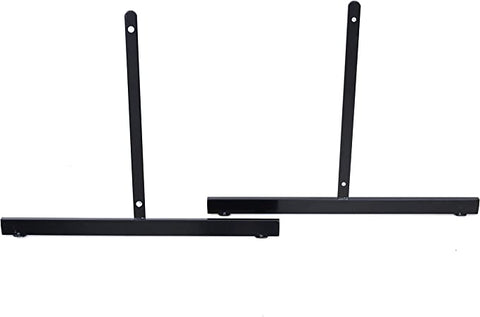 24''L x 24'' H Wire Grid Display T Legs(2PCS/SET) - Black/White/Chrome @10PCS Per Carton